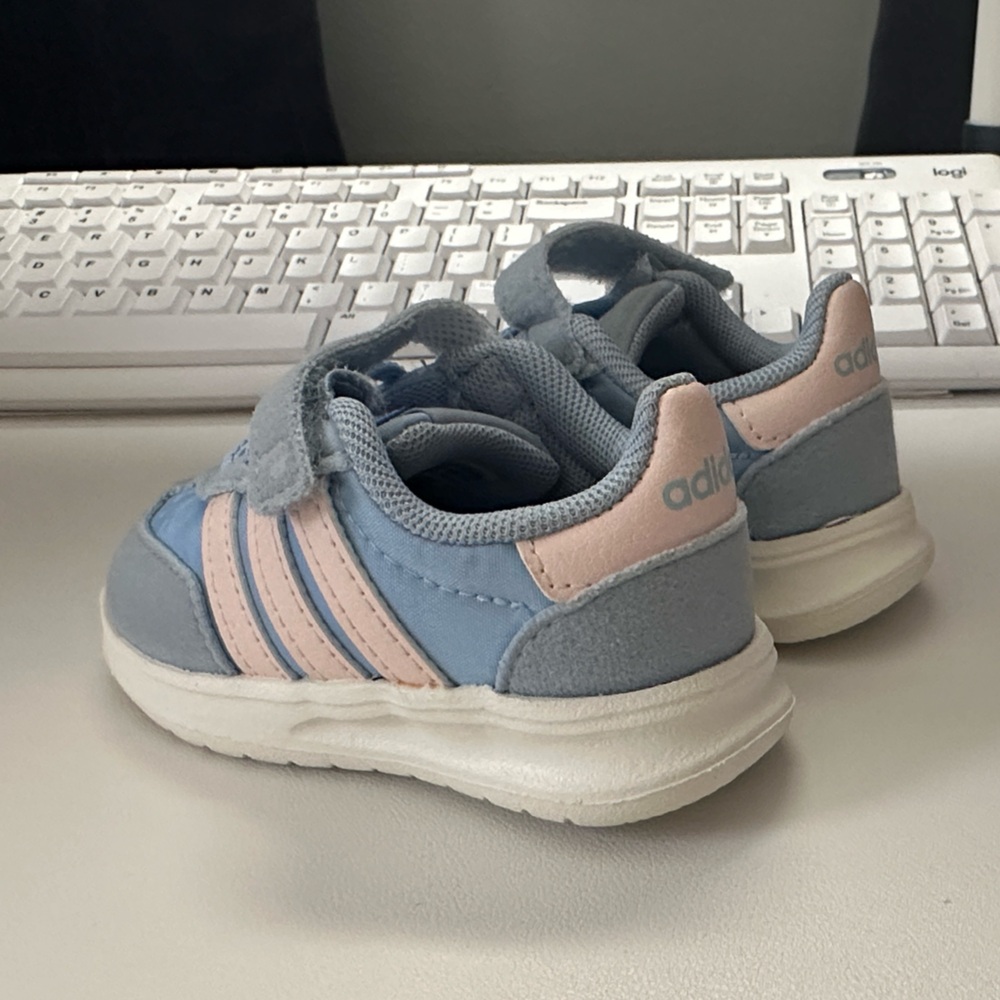 adidas Kids Sneakers in Blue and Pink